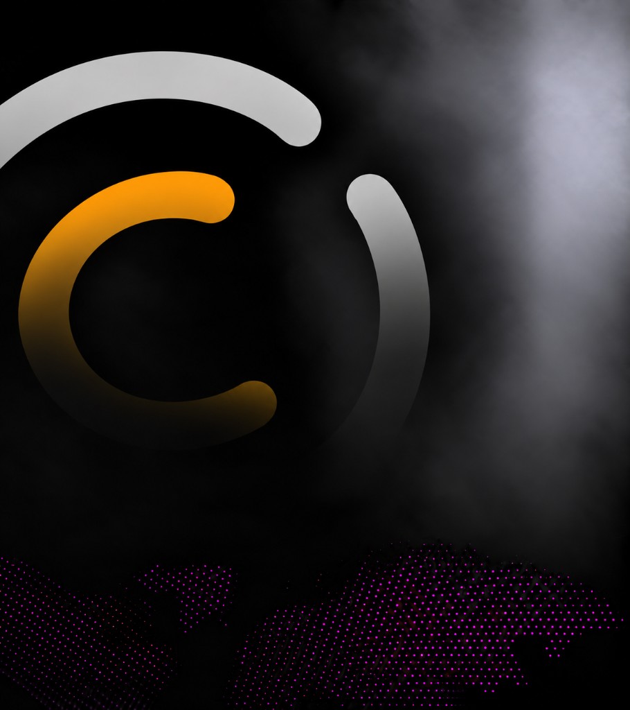 OpenCrevo brand artwork: OpenCrevo C-mark on a dark canvas